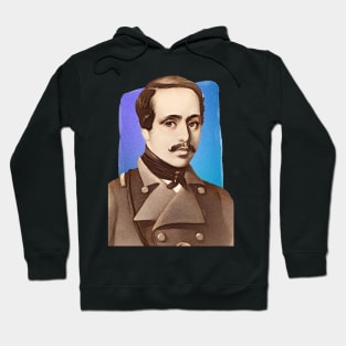 Russian Writer Mikhail Lermontov illustration Hoodie